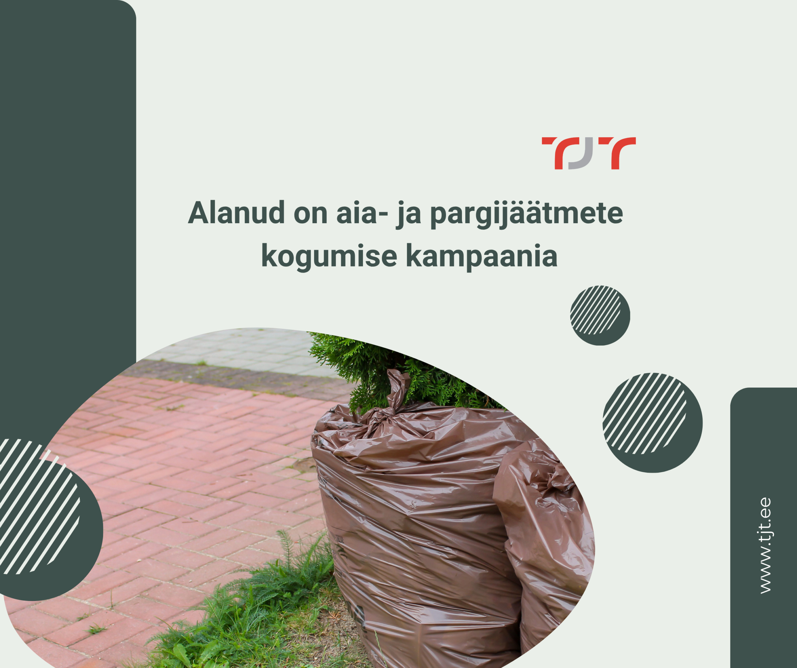 Alanud on aia- ja pargijäätmete kogumise kampaania